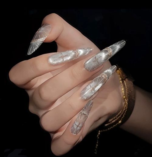 Holy Light Oracle Handmade Press-on Nails
