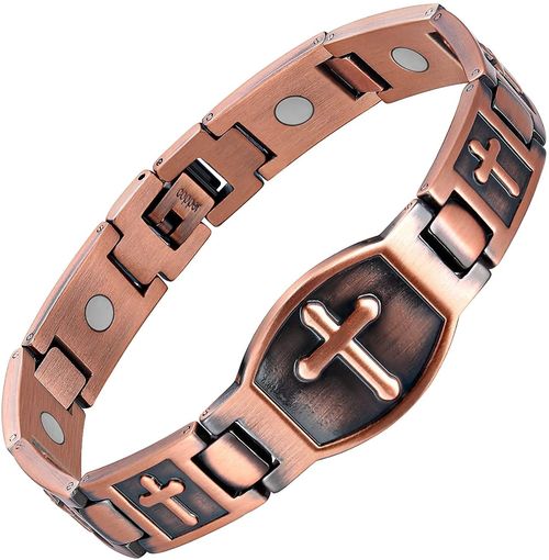 Magnetic Cross Bracelet