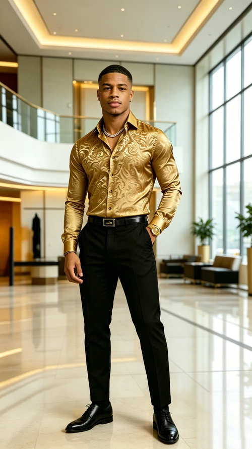 3D printed men's shirt GLOD