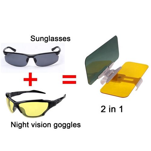 2025 New generation technology durable car anti-glare sun visor