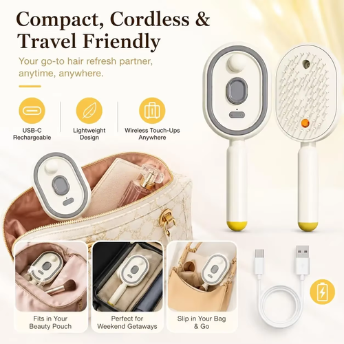Electric Spray Air Cushion Massage Comb