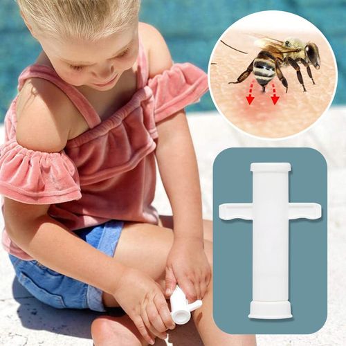 5pcs pest bite tools first aid insect bite suction cup bee bite anti-itch suction pump detoxifier hiking bite tool natural