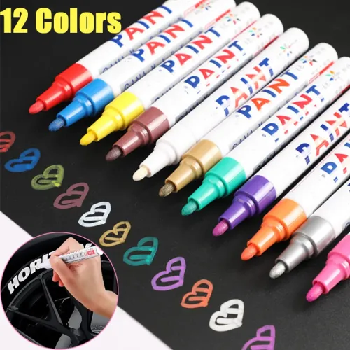3PCS Car Scratch Repair Pen Auto Touch Up Paint Pen Fill Remover Vehicle Tyre Paint Marker Clear Kit for Car Styling Scratch Fix Care