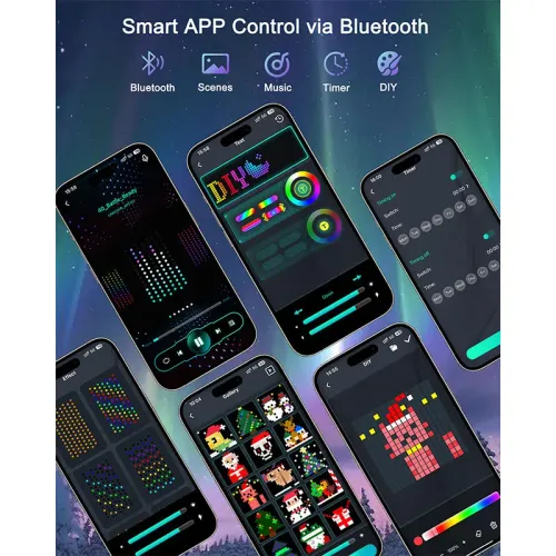 DIY LED Curtain Lights