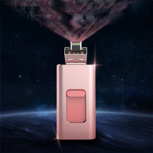 High Speed 4 in 1 OTG USB Flash Drive 2.0 3.0 for Android Cell Phone Micro USB Type C Iphone Lightning