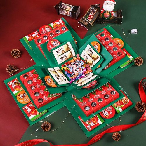 DIY Surprise Explosion Gift Box Kit  (Snacks not included, only the box)