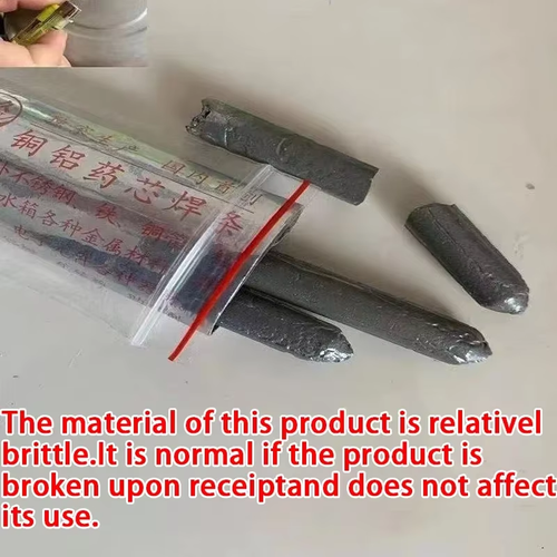 10pcs Multipurpose Metal Welding Repair Rod Simple Operation Low Temp Melting Stick for Daily Alloy Crack Damage Mending Work