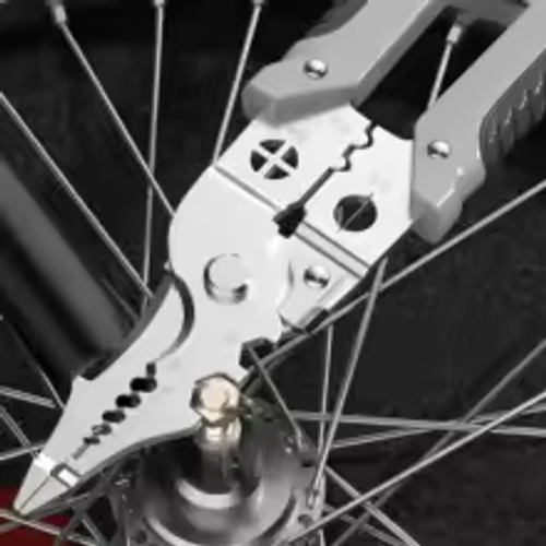 Multi Functional Industrial Wire Stripper Cutter Crimper Heavy Duty Stainless Steel Electrical Pliers Ergonomic Grip