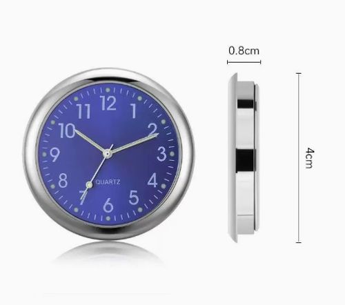 Car clock quartz watch luminous 40mm