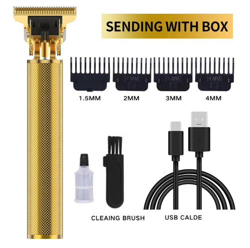 🔥Hot Sale🔥USB rechargeable portable hair clipper, easily create personalized hairstyle
