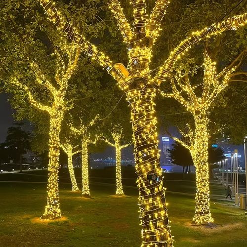 100pcs 10m Christmas Lights Waterproof Battery Led String Lights Christmas Decorations For Home Batteries not included