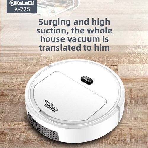 3-in-1 Sweeping, Vacuuming, and Mopping Rechargeable Robotic Vacuum Cleaner