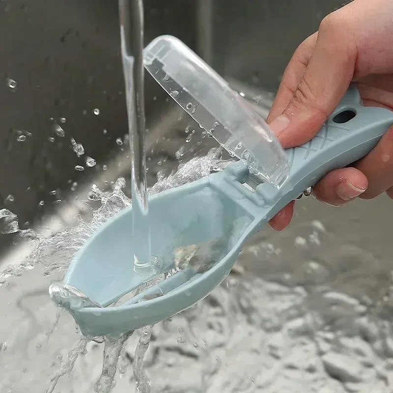 8PCS Fish Scale Scraper Fast Remove Fish Skin Brush Fishing Scale Brush Graters Cleaner Kitchen Tool Peeler Helpful Gadgets