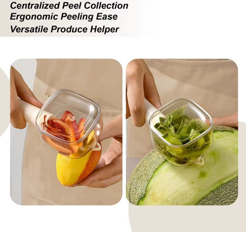 1Pcs Kitchen Gadgets Fruit Vegetable Peeler With Storage Box Quickly Stripping Vegetable