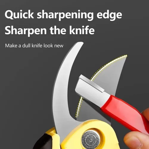 Professional Metal Knife Sharpener Scissors Sharpener Handheld Grindstone For All Blades Kitchen Knife Scissor Garden Shear Tool