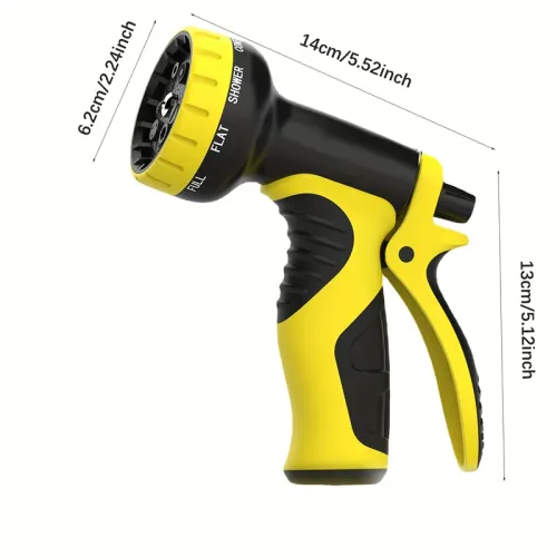 Garden Water Pipe 3X Expansion Telescopic Hose High Pressure 10 Function Spray