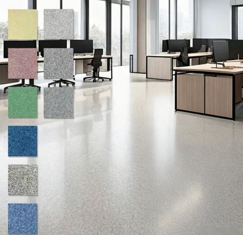 Self Leveling Floor Paint Imitation Marble Paint Household Workshop Cement Floor Paint Outdoor Wear-resistant And Anti Slip