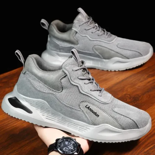 Fashion Safety Shoes Men Boots Steel Toe Shoes Men Puncture-Proof Work Sneakers Male Shoes Work Boots Indestructible Footwear