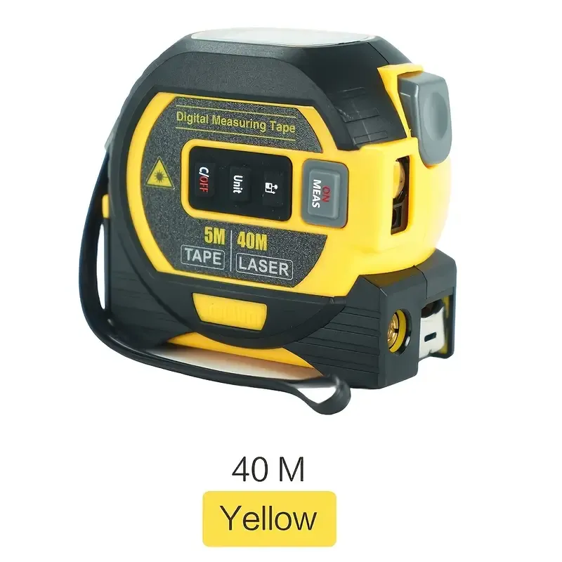 High Precision Steel 3-in-1 Infrared Laser Tape Measure Tool