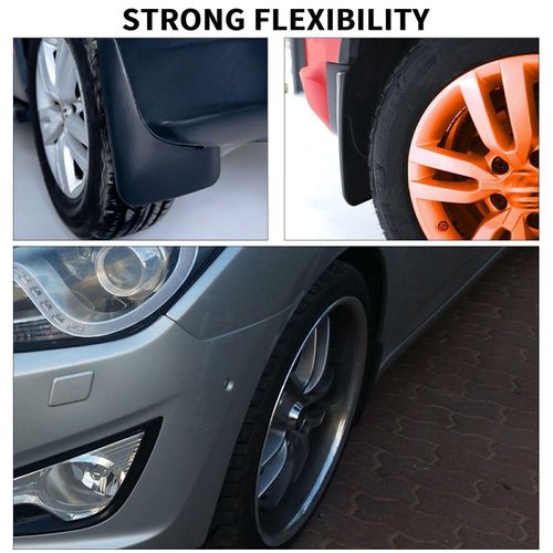 Universal 4-Piece Mud Flap Set – Suitable for Aftermarket Modification (Universal Fit)