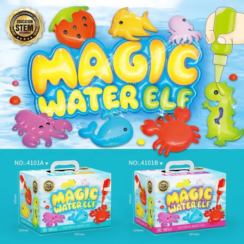 Magic Water Elf DIY Set,Handmade Little Artist Graffiti Toy,Magic Hydrogel,Children's Creative Handmade Birthday Christmas Gifts