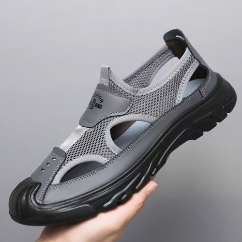 Sandals Breathable Men Shoes Mesh Outdoor Men Hollow designer shoes Beach Footwear cheap shoes clearance free shipping