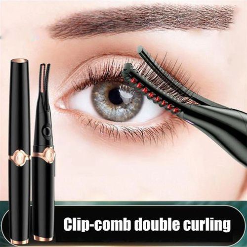 ✨The heated eyelash curler quickly curls your eyelashes.