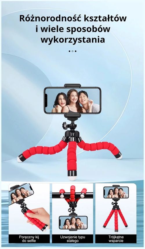 Photographic Wonder  Octopus Lazy Cell Phone Stand