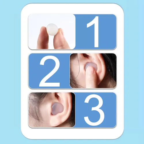 6pcs Shapeable Silicone Mud Earplugs Reusable Anti Noise Earplug Studying Sleep Aid Portable Flexible Ear Plug Safety Protection