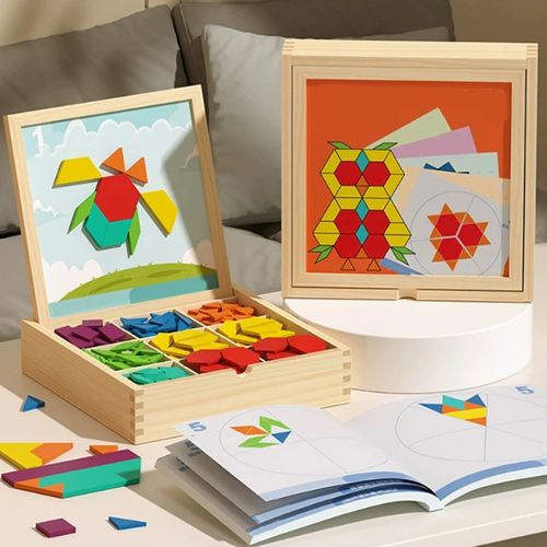 🔥Gift Recommendation: 50% off! 🎉 138 pieces magnetic wooden puzzle game, available in various styles.