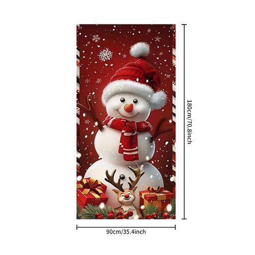 Santa Claus Party Decoration Banner Door Banner
