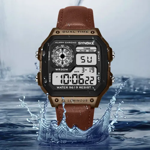 Multifunctional Waterproof Luminous LED Digital Watch