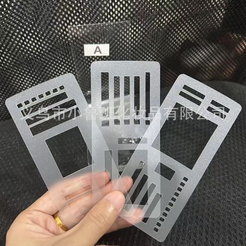 9-Pack Planner Stencils Creative Manual Handmade Flexible Record Template Dot Grid Reusable Log Planning Template Set Template Drafting Tool