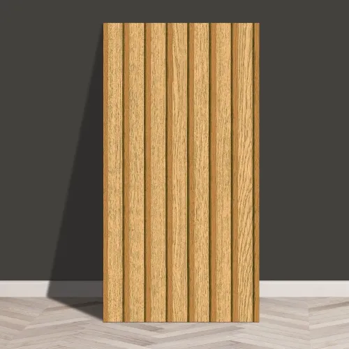 3D self-adhesive wood grain grating wall sticker 2.54mm thickness