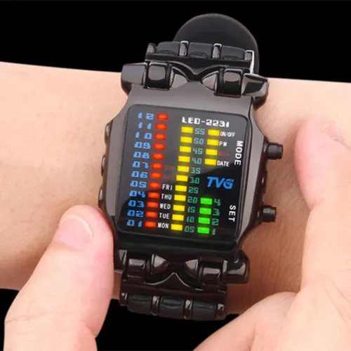 2026 New Creative Fashion Trend LED Electronic Watch
