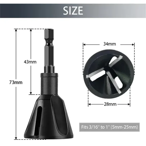 Deburring External Chamfering Machine Outer Circle Chamfering Thread Fillet Trimming Screw and Bolt Trimming Drilling Tool