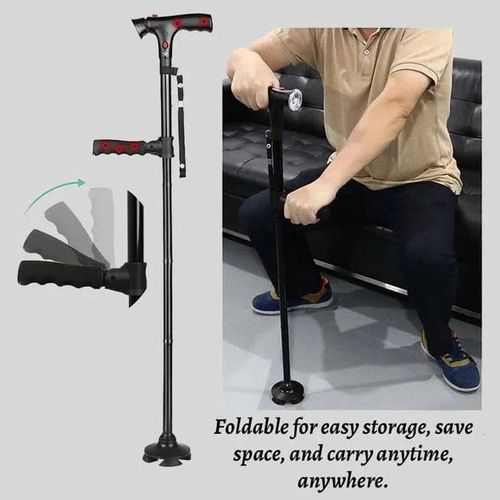 Multifunctional Folding Elderly Cane