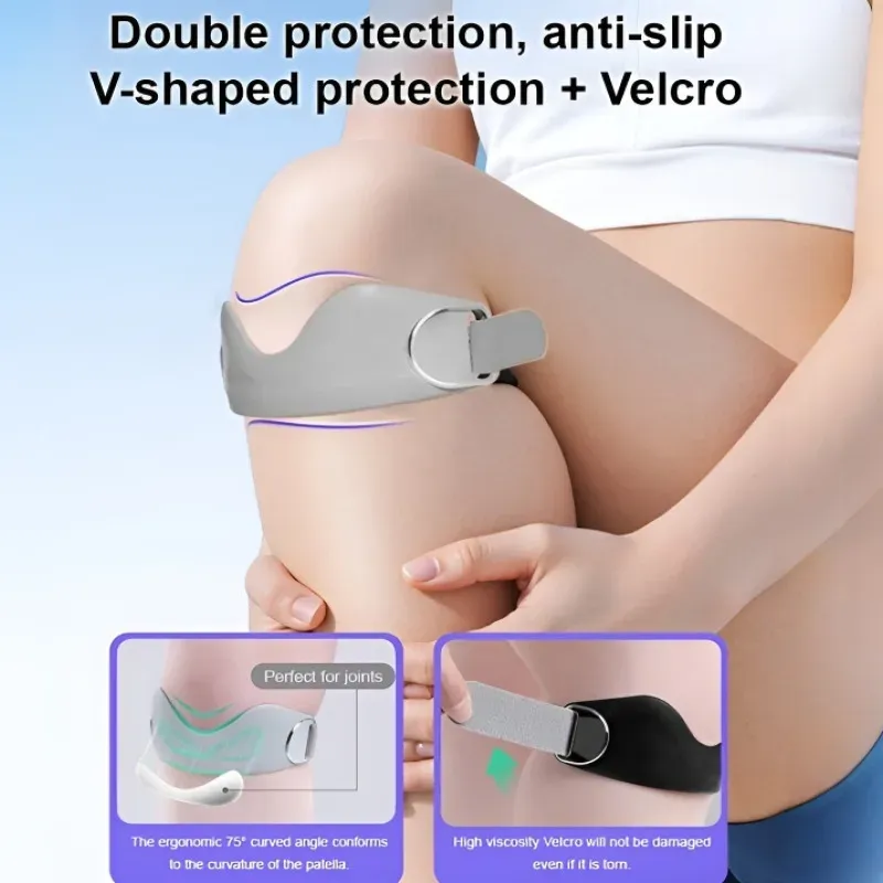 2PCS Running Special Patella Belt Adult Sports Protective Gear Breathable Shock Absorption Silicone Patellar Tendon Support Strap