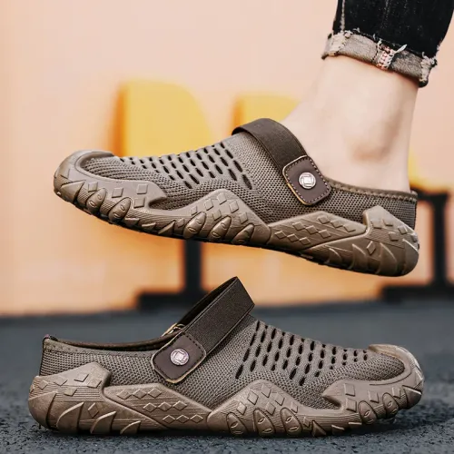 Men's casual shoes, mesh breathable and non slip sandals