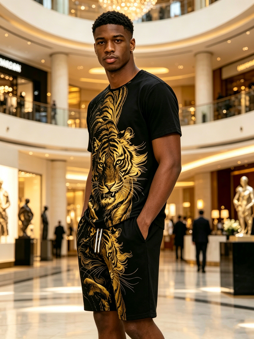 Men's 3D Printing Set tiger