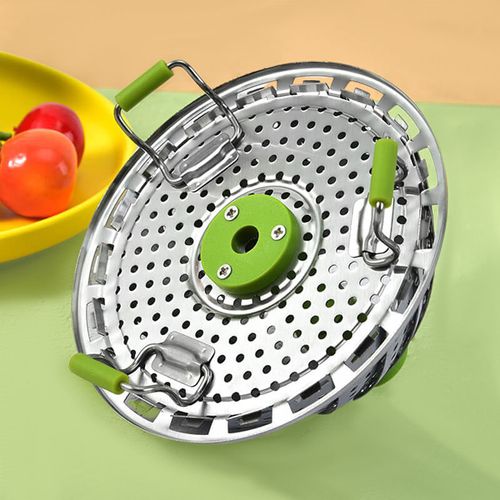 Made in Italy Stainless Steel Expandable Steamer Basket