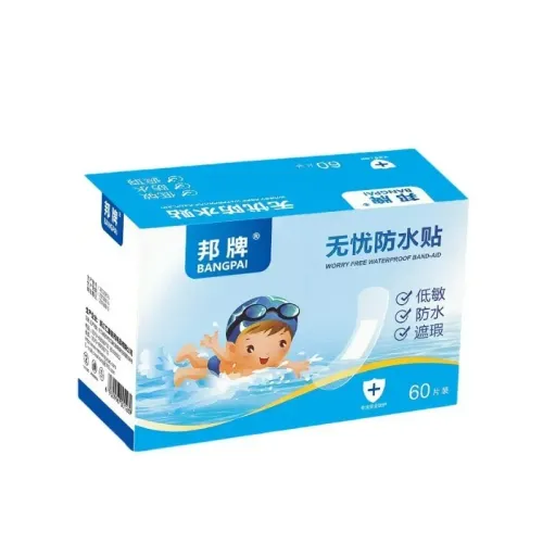 60 Pcs Waterproof Bandages for Swimming & Wounds