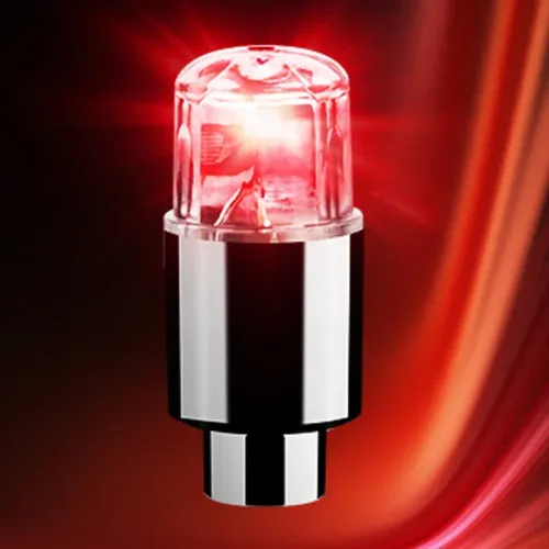 2pcs Car Hub Ambient Light Bicycle LED Tire Lights Universal Car Neon Lamp Valve Cover Lights Tire Colorful Flashing BulbDecor