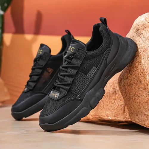 Sport Shoes Men's Tennis Shoes Are Comfortable Breathable Fashionable Versatile Trendy Black Casual Men's Shoe Designer Shoes