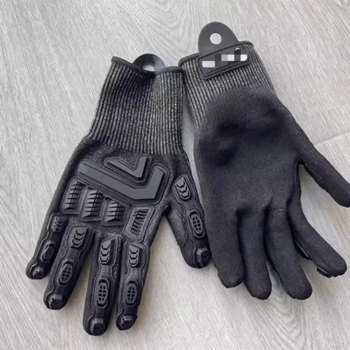 Level 5 Cut Resistant Tactical Gloves Full Finger Outdoor Cycling Gloves Touch Screen Compatible Durable Anti-Scratch Gloves