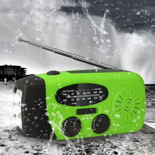 🔥2026 New Arrivals: 57% Off for Limited Time!🔥 Multifunctional Portable Solar Emergency Radio（Red）