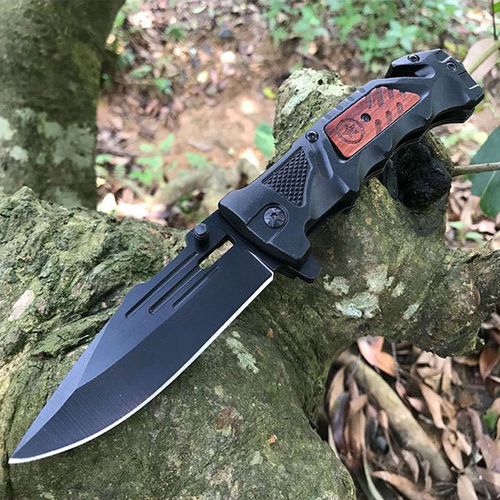 High hardness stainless steel folding knife self-defense tactical knife