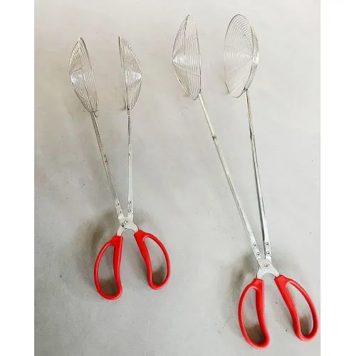 Net Cover Fishing Gripper Stainless Steel Long Handle Aquatic Catching Tool Rust-proof Comfortable Grip Fish Net Mesh Clip