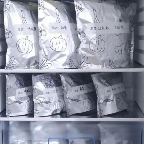 Thickened Aluminum Titanium Foil Fresh-Keeping Sealed Bag for Home Fridge Food Preservation And Freezing Special Storage Bag