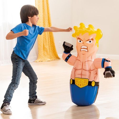 2-piece set of tumbler boxing inflatable sandbag